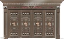 青岛铜质门窗设计 经典艺术装饰工程的匠心与传承